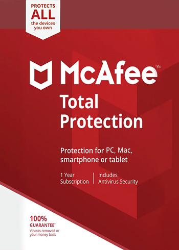 McAfee Total Protection Multi Unlimited Devices 5 Years Key Global, mmorc.com